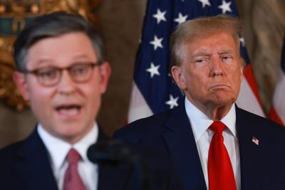 Trump endorses Johnson in speaker’s race ahead of critical vote
