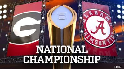 Alabama vs. Georgia National Championship 2022