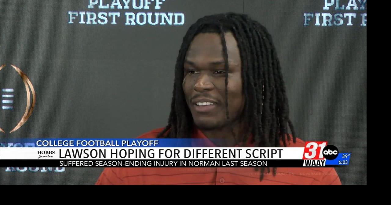Alabama's Lawson hoping to flip the script in playoff game with Oklahoma