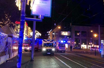 At least one dead and up to 80 injured after car plows into German Christmas market, authorities say