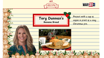 Tory Dunnan's Banana Bread