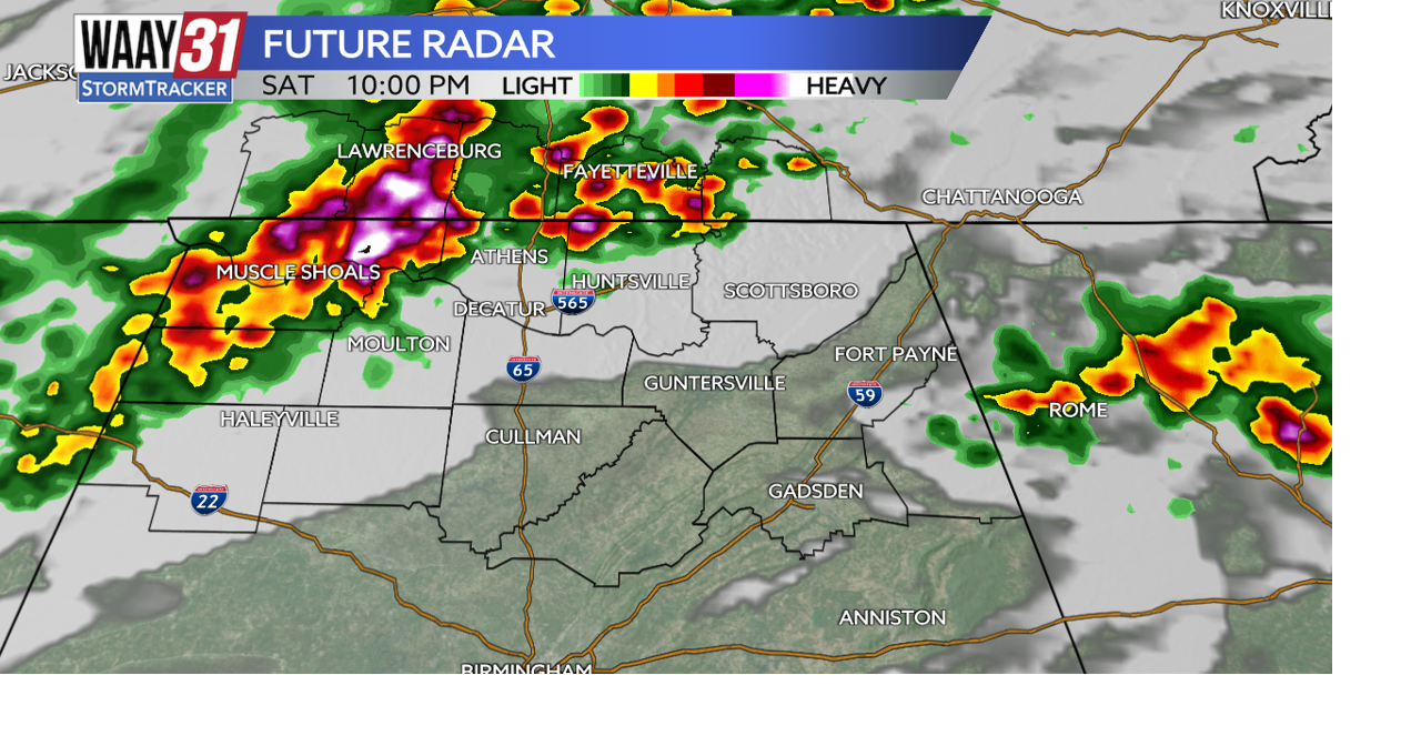 Scattered rain and storms likely this weekend