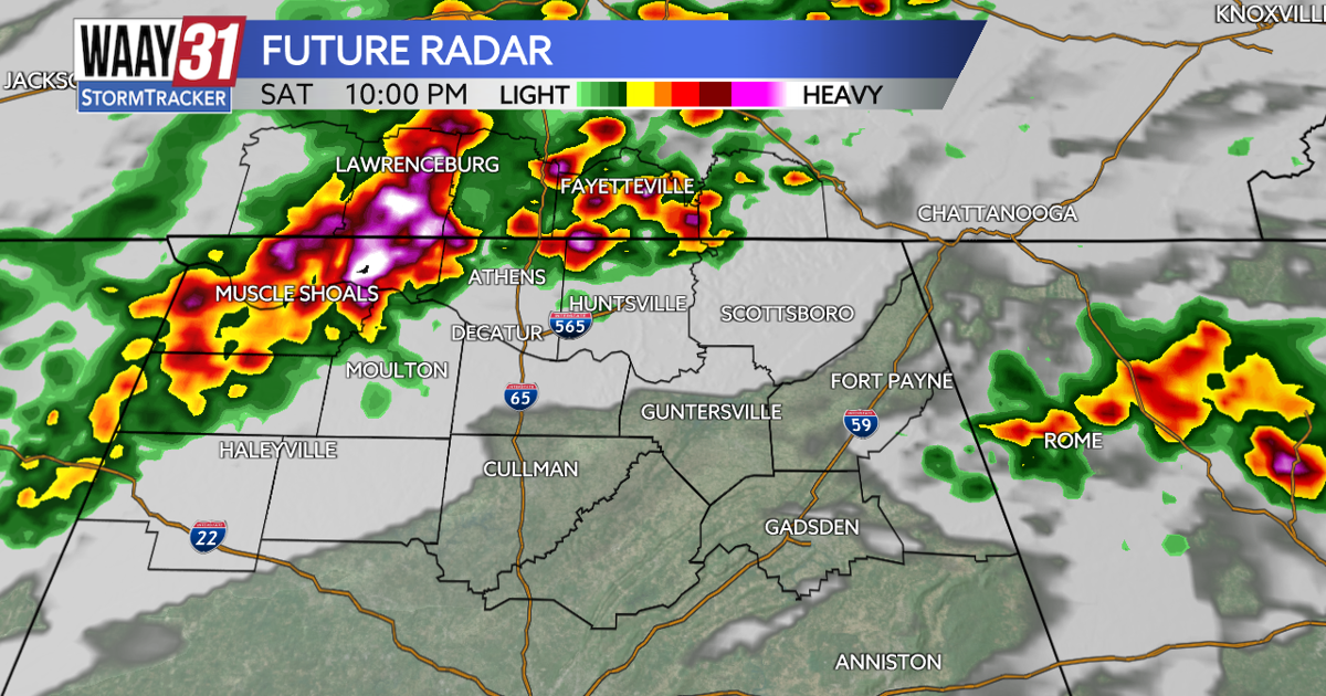 Scattered rain and storms likely this weekend