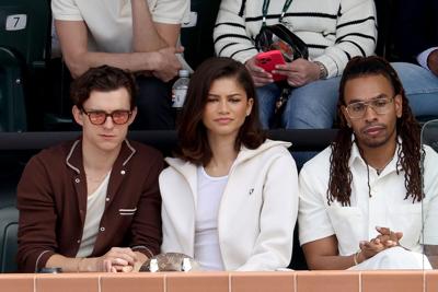 Zendaya and Tom Holland watching tennis together is the rom-com we didn’t know we needed