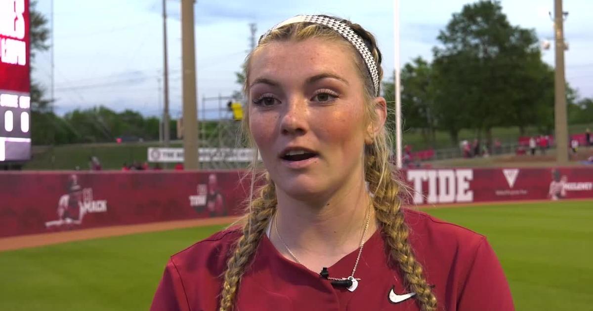 Alabama softball star Jocelyn Briski on those big wins against Ole Miss ...