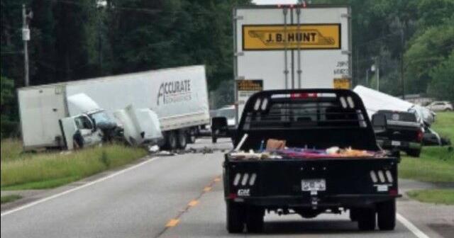 Man critically injured in Madison County wreck involving semi-truck