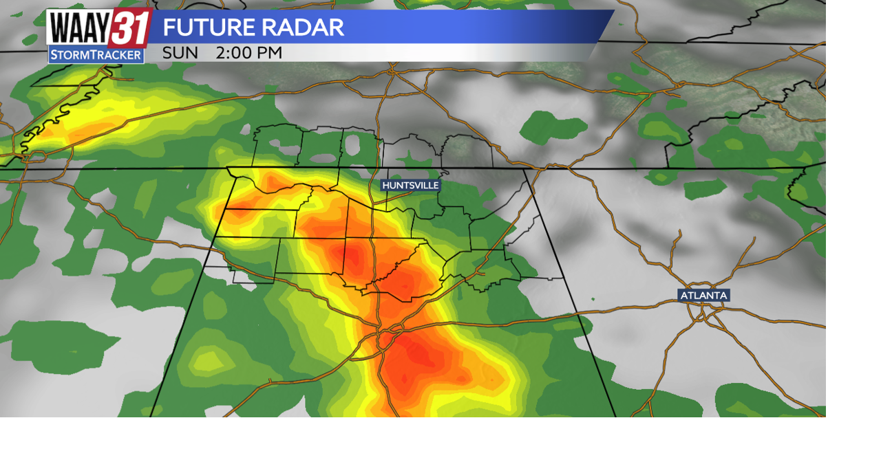 Tracking more rain into the weekend