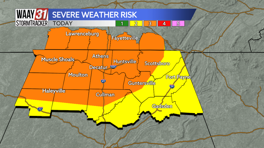 31 Alert Day for severe weather in effect for Wednesday and Thursday News