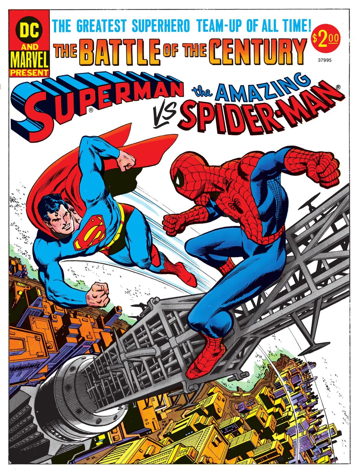 Superman vs. Spider-Man is back. DC and Marvel are reprinting