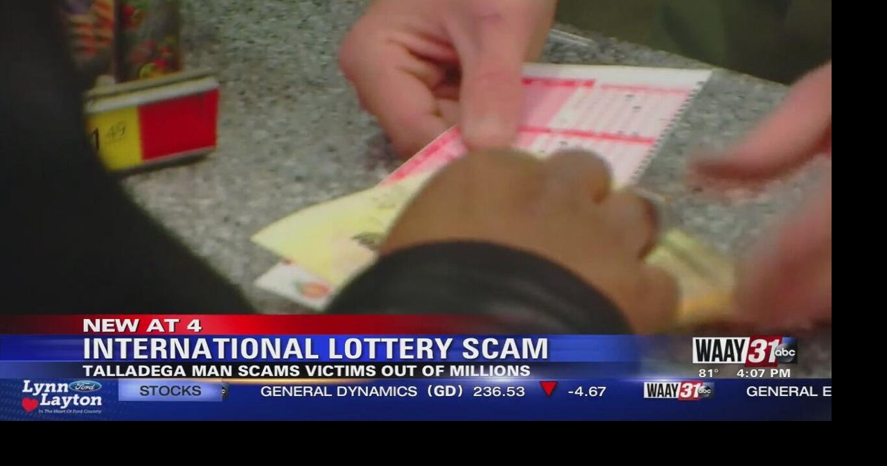 Alabama Man Charged In International Lottery Scam Video