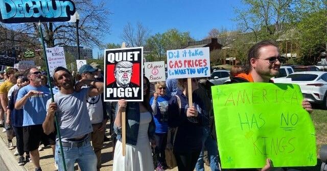 No Kings Day protests draw hundreds in North Alabama
