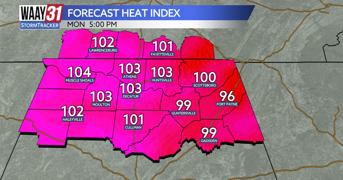Heat and humidity build over the weekend and into next week