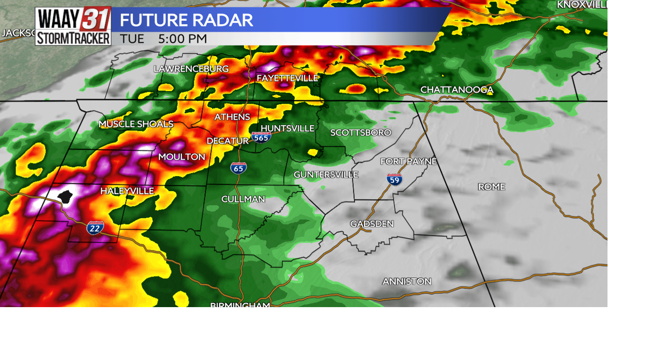 31 Alert Day Severe storms possible on Tuesday News