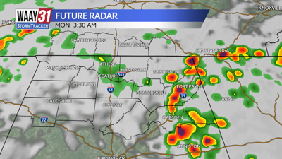 Storms late this evening