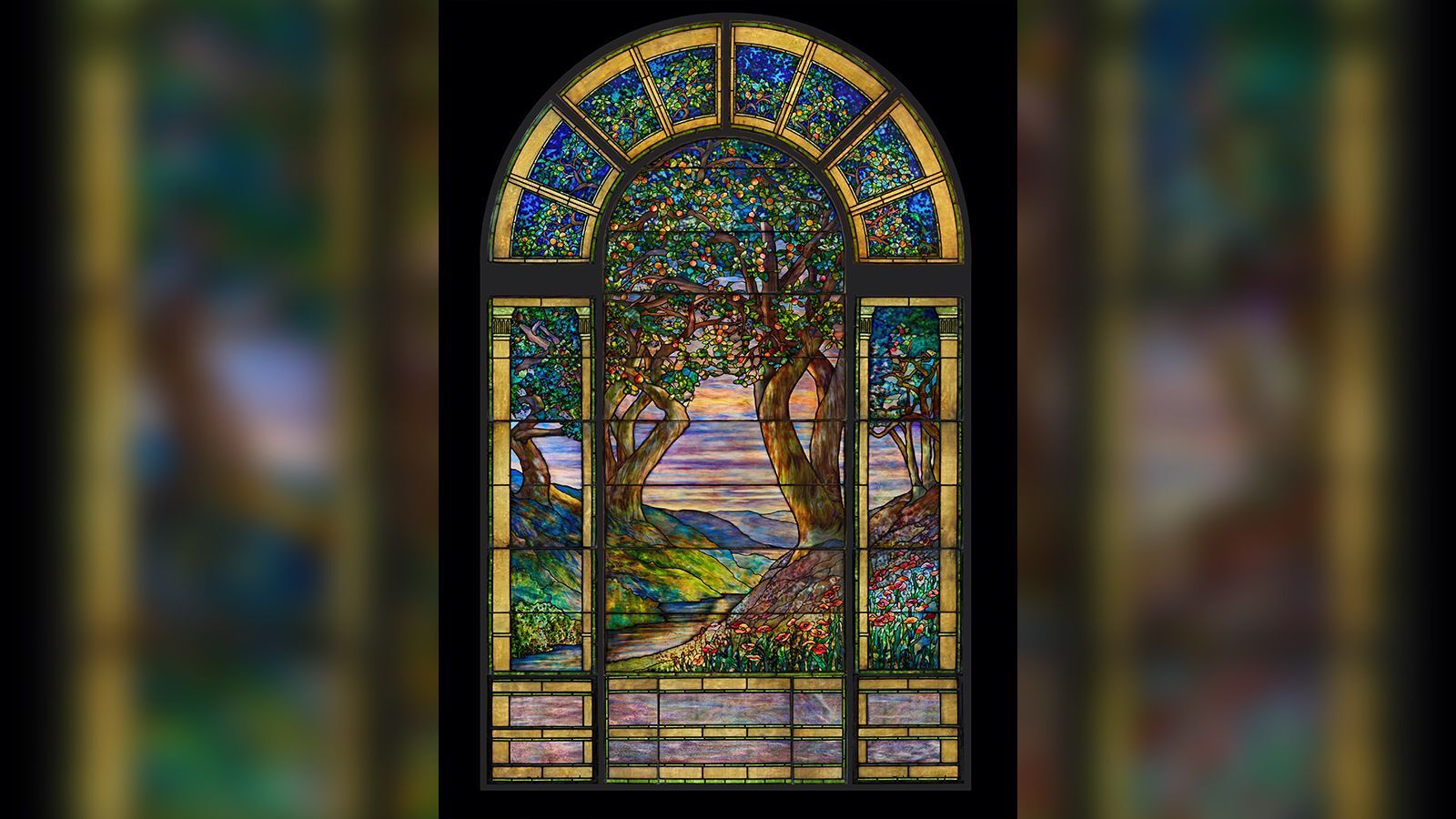 Stained-glass Tiffany window sells for record $12.48 million at