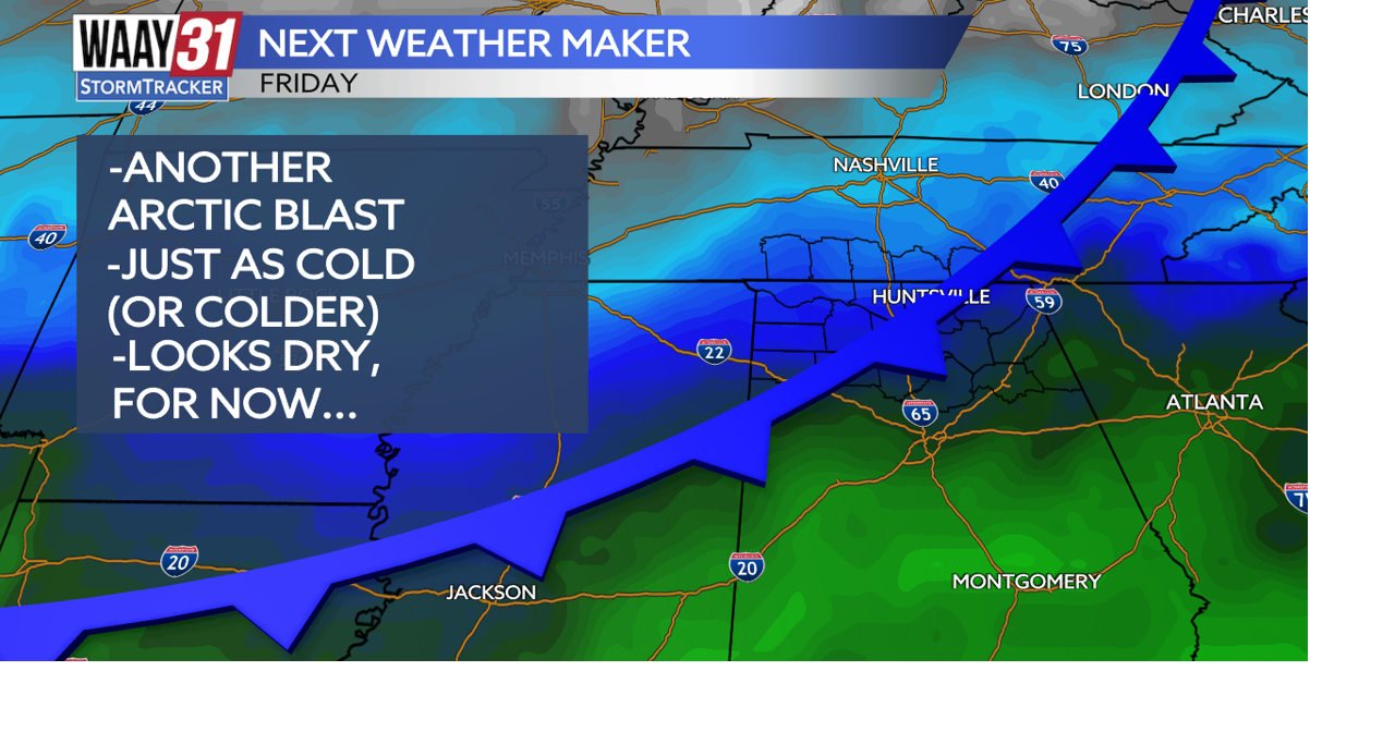 Next weather maker brings more cold air