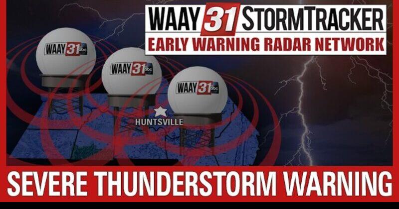 Severe Thunderstorm Warning issued for Madison, Marshall ...