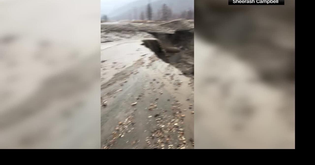 California Residents capture extent of damage after strong floods
