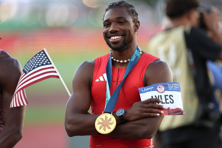 Noah Lyles wins 100 meters at US trials to qualify for Paris Olympics