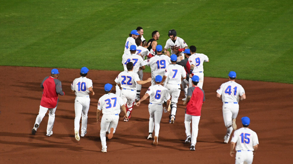 Birmingham Barons celebrating 10 years at Regions Field 