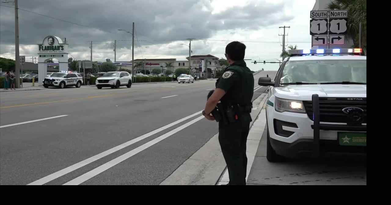 RAW VIDEO Police Activity Near MarALago in Florida Sunday After