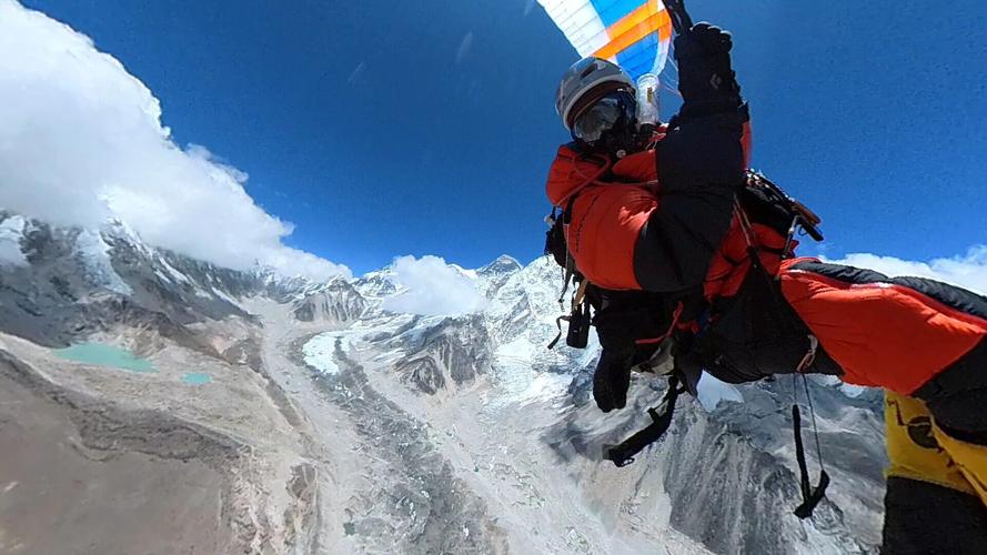 Pierre Carter: The man who paraglided off Mount Everest and into the  history books