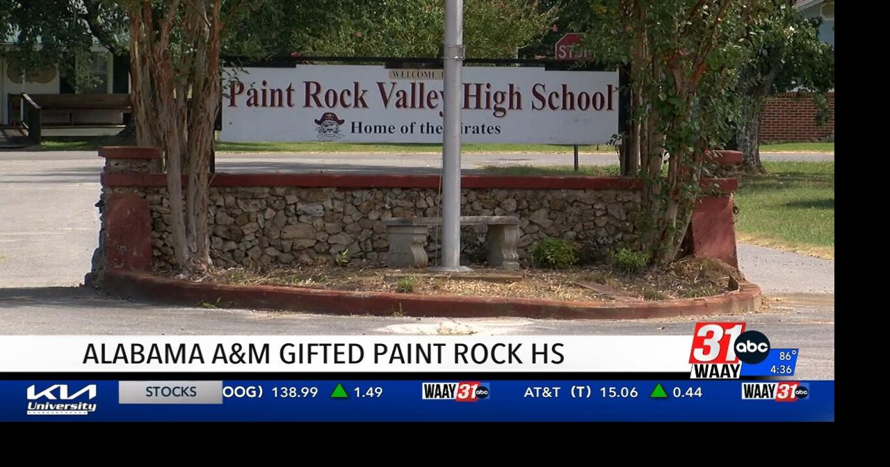 Alabama A&M receives old Paint Rock school building to use for