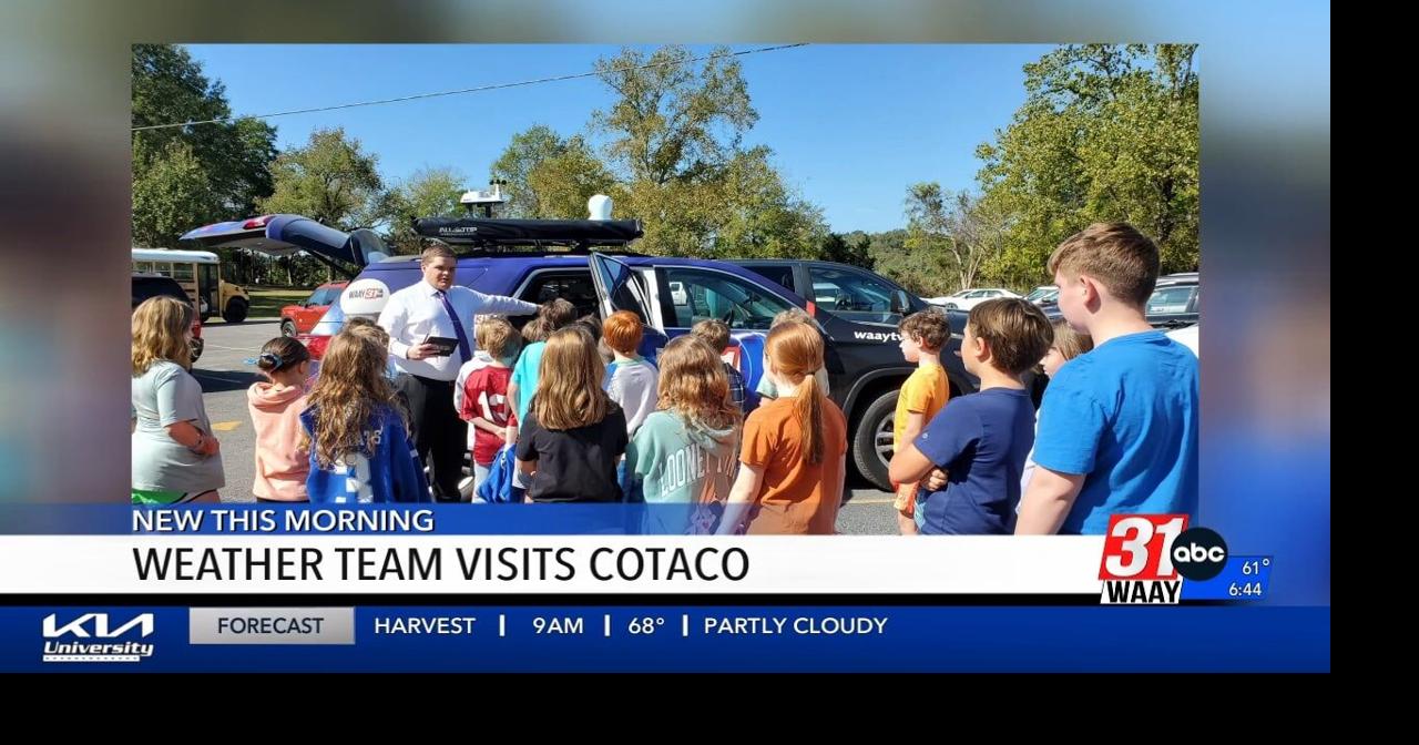 Weather team visits Cotaco students Video
