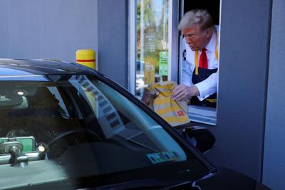 McDonald’s didn’t give Trump permission to serve fries. It didn’t need to