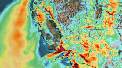 California faces its most extreme fire risk in years with winds that could hit 100 mph