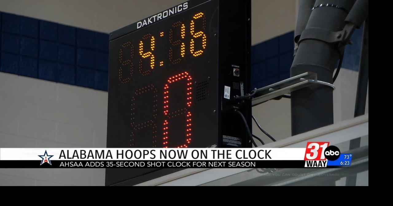 Alabama high school basketball now on the clock