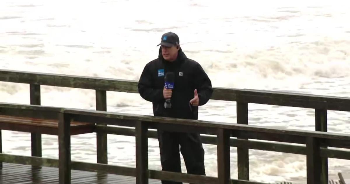 Nor’easter in Montauk, New York, brings travel chaos to Northeast travelers