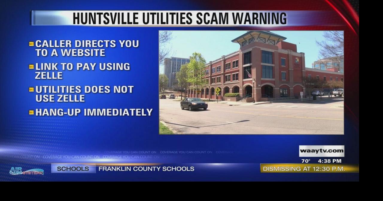 Huntsville Utilities issues scam warning Video