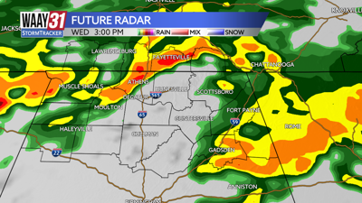 Storms this afternoon