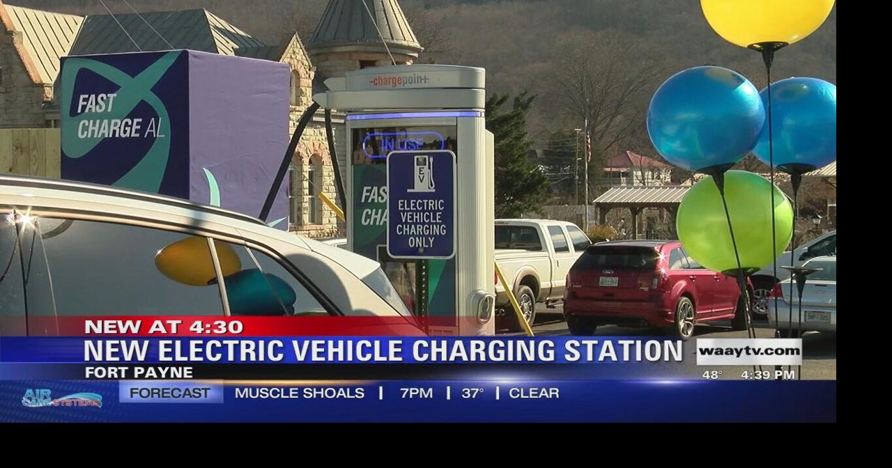 TVA unveils electric vehicle charging station in Fort Payne Video