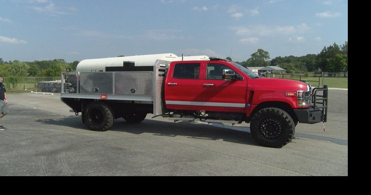 Moores Mill Volunteer Fire Department adds new brush truck, which