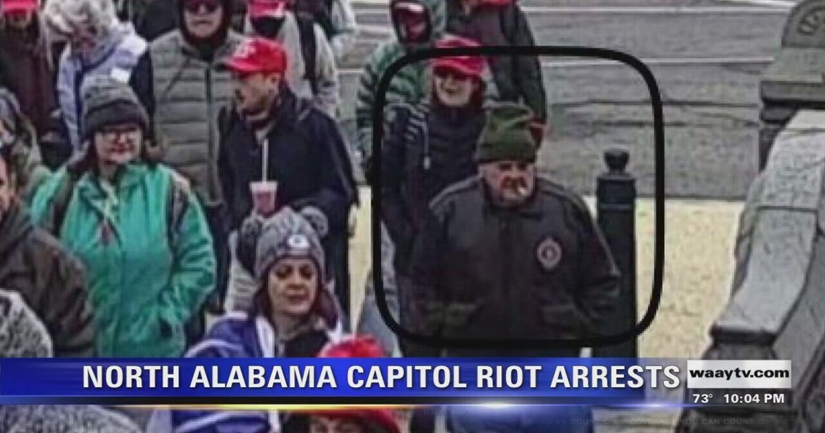 North Alabama Capitol Riot Arrests Video