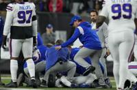 Bills safety Damar Hamlin in critical condition after collapse during game