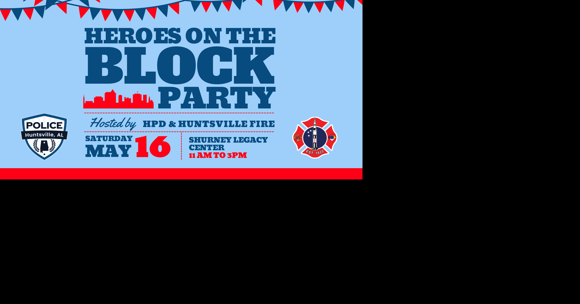 Huntsville Police, Huntsville Fire & Rescue to hold community block party