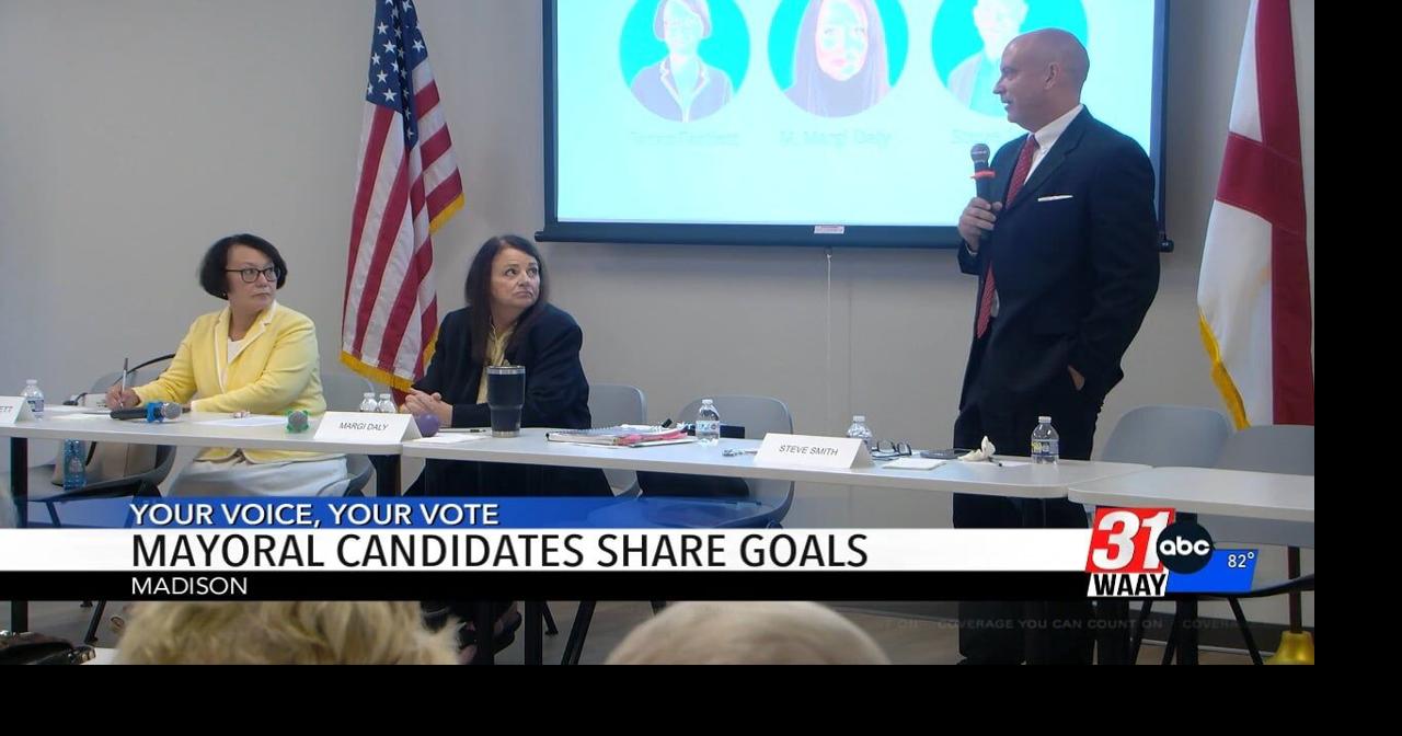Madison Mayoral Candidates Share Goals Video waaytv com