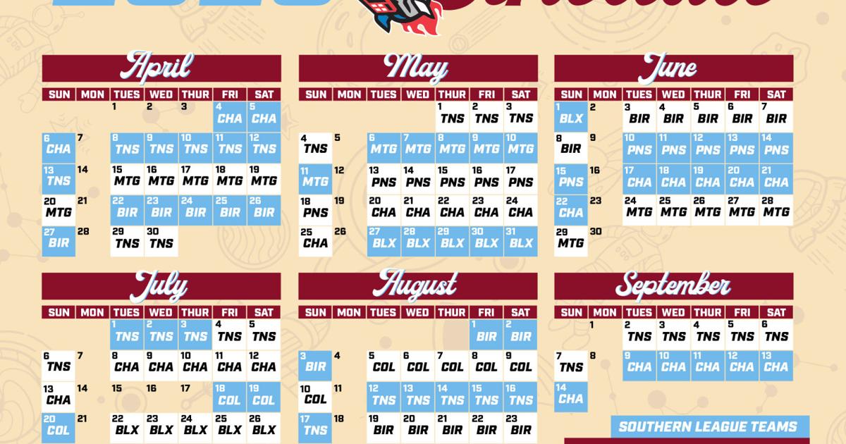 Rocket City Trash Pandas Release 2025 Season Schedule Huntsville rocket-city-trash-pandas-release-2025-season-schedule-huntsville