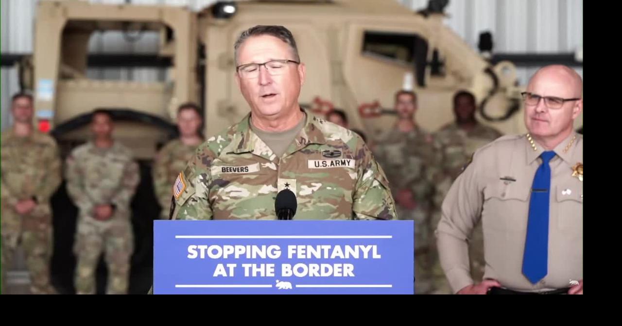 California National Guard says major drug seizure nets more than 3,000 pounds of meth