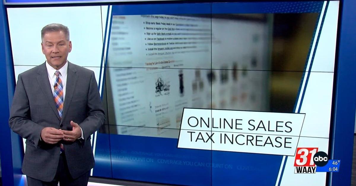 Online Sales Tax Increase | Video | waaytv.com – WAAY