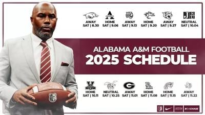 AAMU 2025 schedule