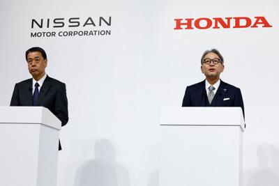 Nissan and Honda announce merger plans to create world’s no. 3 automaker