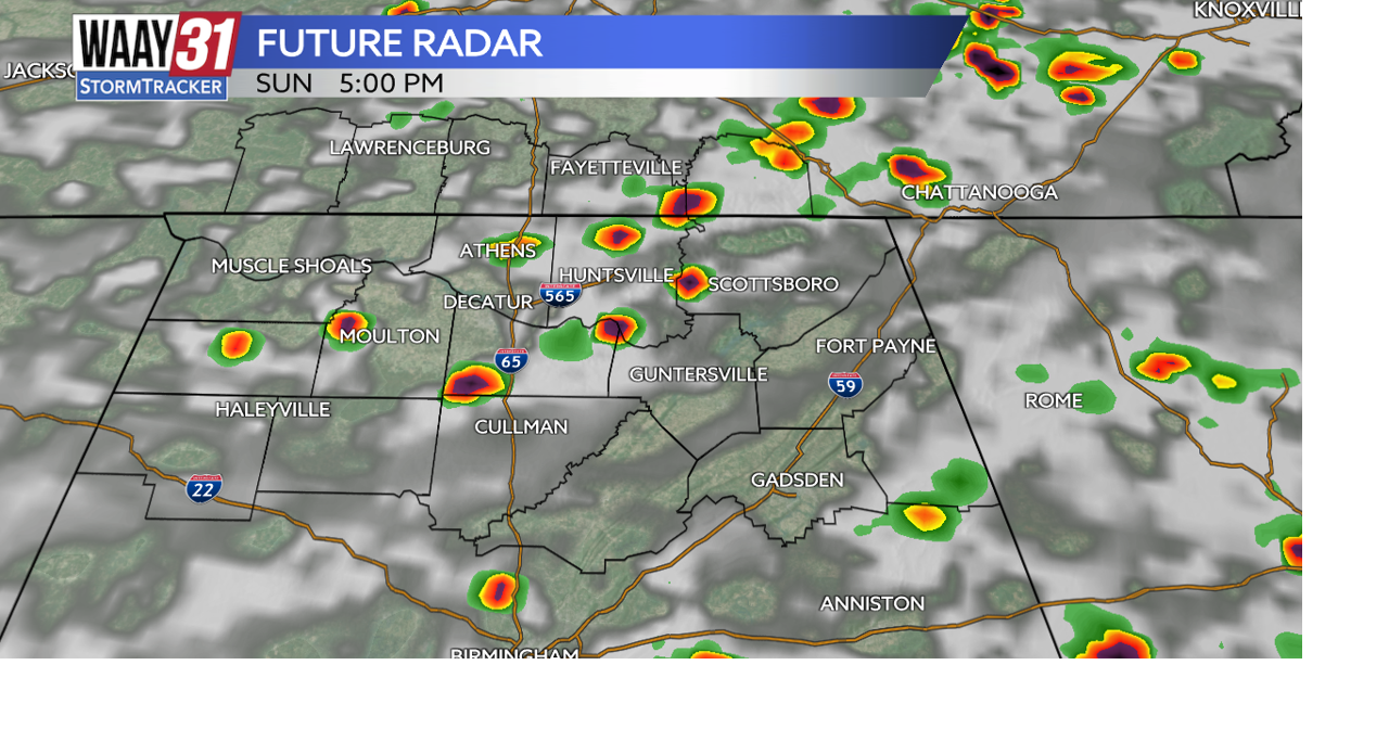 Daily rounds of showers and storms continue