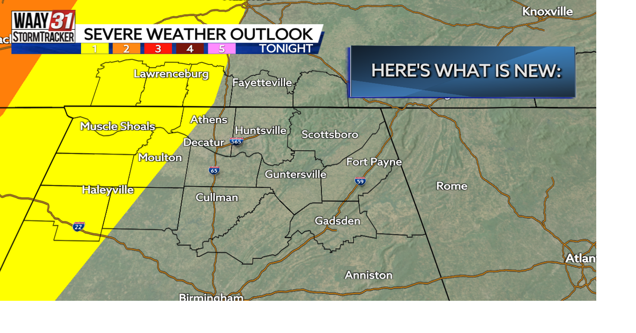 Severe weather possible Wednesday into Thursday morning. Some areas