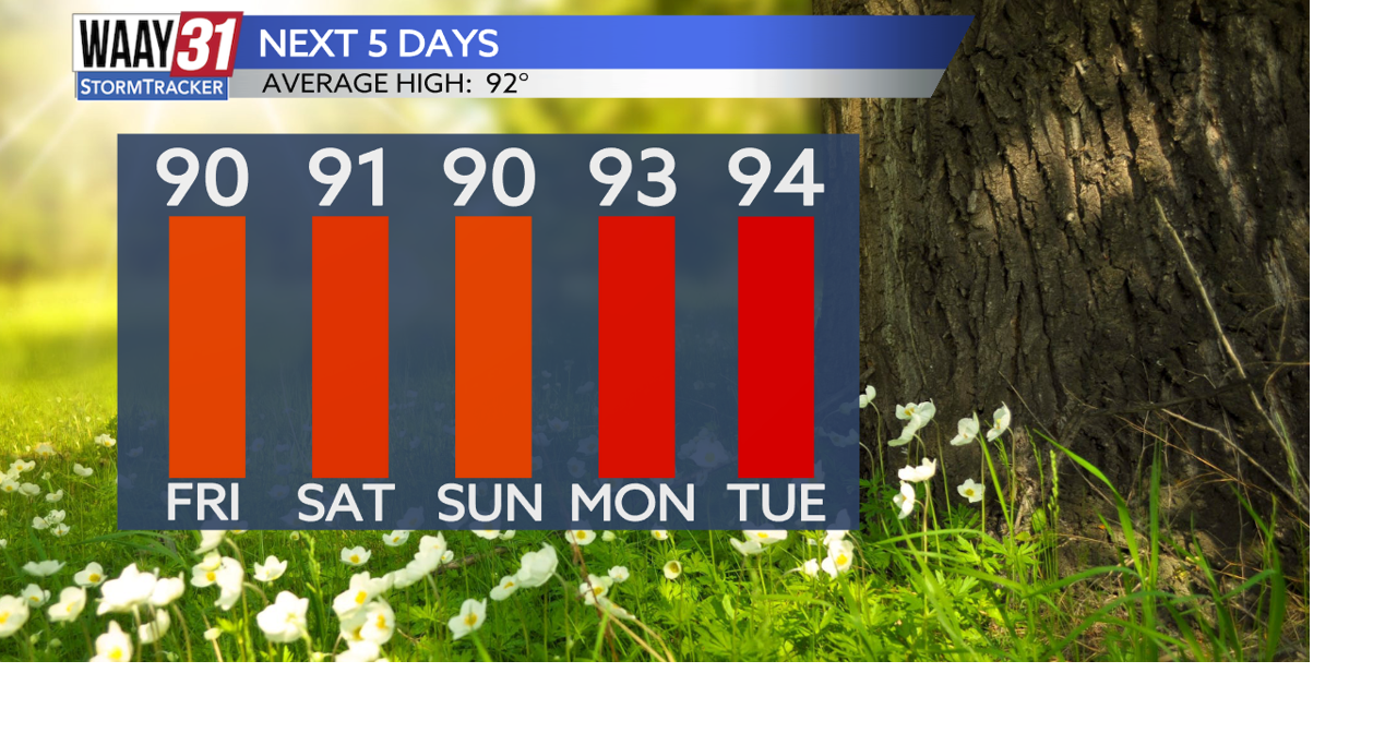 Typical summer heat, humidity and pop-up storms ahead