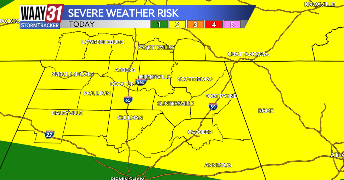 A few stronger storms today