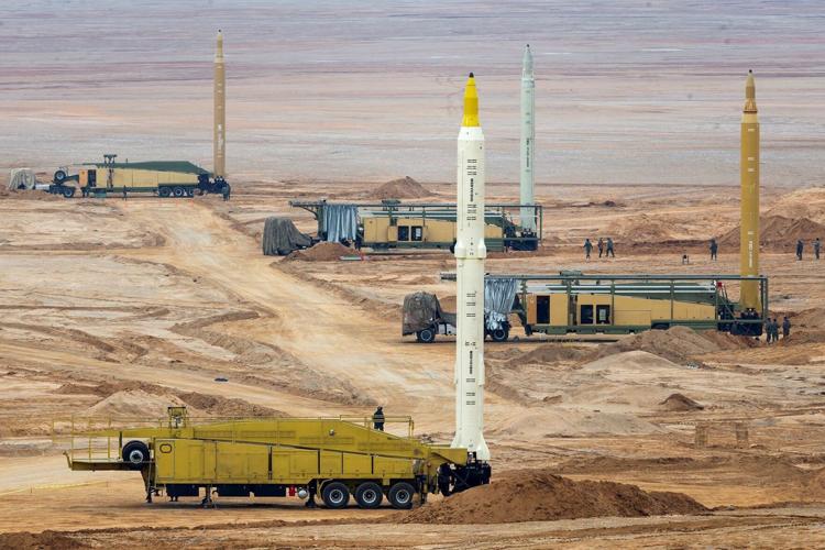 Iran is rearming its missile program and a ship of supplies just arrived from China, Western sources say
